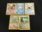 5 Card Lot of Vintage Pokemon HOLOFOIL Cards from Awesome Collection