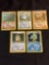 5 Card Lot of Vintage Pokemon HOLOFOIL Cards from Awesome Collection