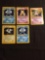 POKEMON MEGA Collection - 5 Holo Holofoil Vintage Trading Card Lot