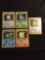 POKEMON MEGA Collection - 5 Holo Holofoil Vintage Trading Card Lot