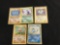 POKEMON MEGA Collection - 5 Holo Holofoil Vintage Trading Card Lot