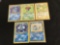 POKEMON MEGA Collection - 5 Holo Holofoil Vintage Trading Card Lot