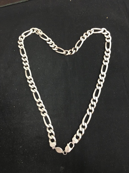 WOW HEAVY HEAVY HEAVY! Solid Sterling Silver 26" Chain Necklace - 122 Grams
