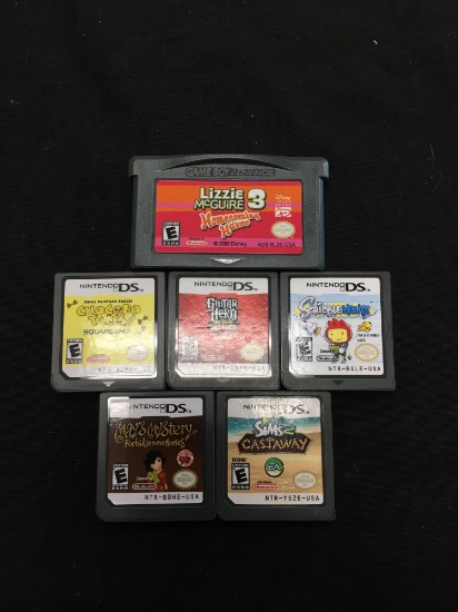 Pawn Shop Lot of Nintendo Cartridge Games