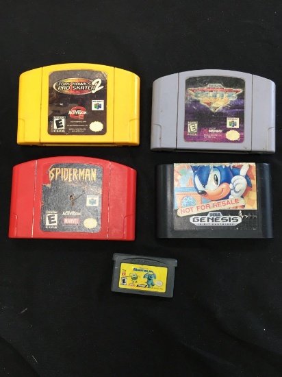 Cartridge Video Game Lot from Pawn Shop - Mostly N64 Nintendo