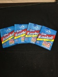 Lot of 2 Factory Sealed JUMBO 1992 Topps Baseball MLB 34 Card Packs