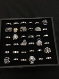 PAWN SHOP STAINLESS RING LOT (TIMES THE MONEY)