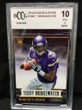 Teddy Bridgewater 2014 Rookies & Stars RC #188A MINT 10 BCCG