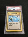 PSA Graded 1999 Pokemon Fossil Energy Search 1st Edition #59 Mint 9