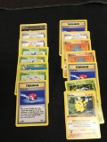 Lot of 15 Pokemon Vintage 1st Edition Trading Cards from MEGA COLLECTION