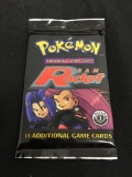 FACTORY SEALED Pokemon 11 Card Booster Pack - 1st Edition Team Rocket