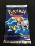 FACTORY SEALED Pokemon 11 Card Booster Pack - Spanish Base Set