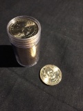 UNC ROLL of 25 United States Presidential Dollar Coins - Martin Van Buren - $25 Face Value