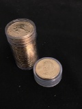 UNC ROLL of 25 United States Presidential Dollar Coins - Fillmore - $25 Face Value