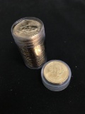 UNC ROLL of 25 United States Presidential Dollar Coins - Martin Van Buren - $25 Face Value