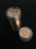 UNC ROLL of 24 United States Presidential Dollar Coins - Adams - $24 Face Value
