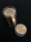 UNC ROLL of 24 United States Presidential Dollar Coins - Jefferson - $24 Face Value