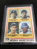 1978 Topps #707 PAUL MOLITOR ALAN TRAMMELL Vintage ROOKIE Baseball Card