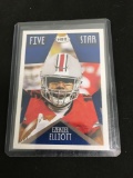 2016 Sage Hit Five Star EZEKIEL ELLIOTT Cowboys ROOKIE Football Card