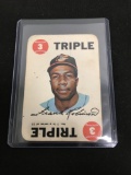 1968 Topps Game #7 FRANK ROBINSON Orioles Vintage Baseball Card