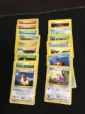 Lot of 16 SHADOWLESS Base Set Pokemon Cards