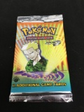 FACTORY SEALED Pokemon 11 Card Booster Pack - Gym Heroes