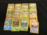 COMPLETE Non-Holo Jungle Set 17-64 Vintage Pokemon Cards - Flareon Snorlax Vaporeon!
