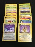 WOW Pokemon Collection - 15 Vintage 1st Edition Trading Cards