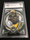 BCCG Graded 2013 Topps Strata EDDIE LACY Packers ROOKIE Football Card