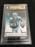 BGS Graded 2014 Rookies & Stars JORDAN MATTHEWS Eagles ROOKIE Football Card - Gem Mint 9.5