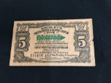 Vintage Wrigley United Profit Sharing Coupon 5 Coupons Value from Estate