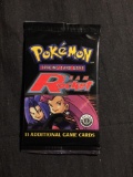 FACTORY SEALED Pokemon 11 Card Booster Pack - 1st Edition Team Rocket