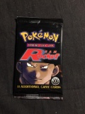 FACTORY SEALED Pokemon 11 Card Booster Pack - 1st Edition Team Rocket