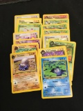 WOW Pokemon Collection - 15 Vintage 1st Edition Trading Cards