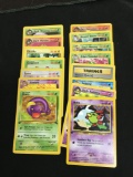 WOW Pokemon Collection - 15 Vintage 1st Edition Trading Cards