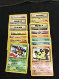 WOW Pokemon Collection - 15 Vintage 1st Edition Trading Cards