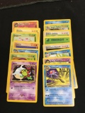 WOW Pokemon Collection - 15 Vintage 1st Edition Trading Cards