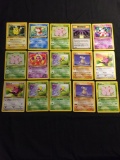 WOW Pokemon Collection - 15 Vintage 1st Edition Trading Cards