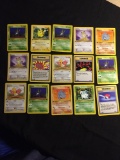 WOW Pokemon Collection - 15 Vintage 1st Edition Trading Cards