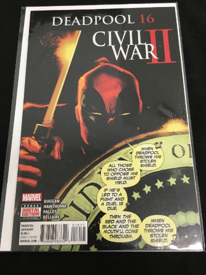 Deadpool #16 Comic Book from Amazing Collection B
