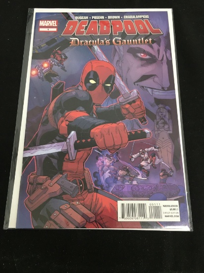 Deadpool Dracula's Guantlet #1 Comic Book from Amazing Collection