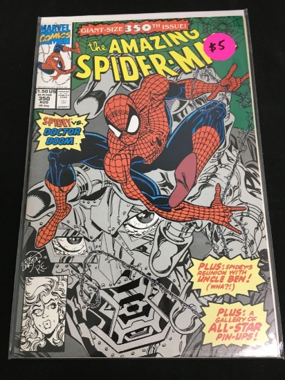 The Amazing Spider-Man #350 Comic Book from Amazing Collection B