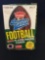 Complete Box Fleer 1990 Premiere Edition Football Hobby Box 36 Pack Box