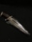 Huge RAMBO III Hunting Knife Hibben Knives in Leather Sheath