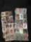 Lot of Mixed Basketball Cards in Pages - Mostly Michael Jordan