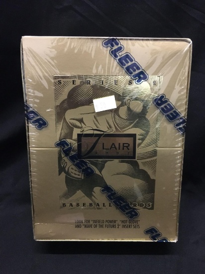 Factory Sealed Fleer Flair 1994 Baseball Series 2 24 Packs