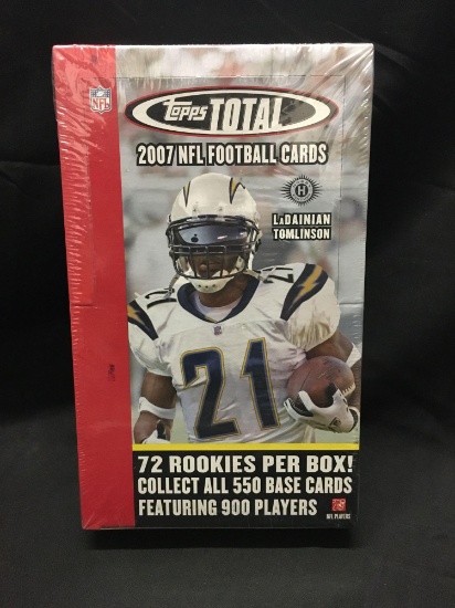 Factory Sealed Topps 2007 Football Hobby Box 36 Pack Box