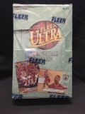 Factory Sealed Fleer Ultra '92-93 Series 1 Hobby Box 36 Pack Box