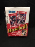 Factory Sealed Donruss 1990 Baseball Hobby Box Carl Ystemski Puzzle! 36 Pack Box