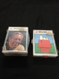 Peanuts Snoopy by Schulz Foreign Cards Lot of 2